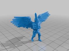 Angelic Paladin 3D Printer Model