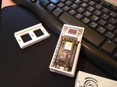 ESP8266 + BME280 Enclosure W/ Quick Slide Mount/Base 3D Printer Model