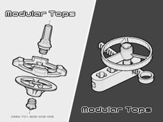 Modular Tops 3D Printer Model