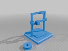 Simple 3D Printer Miniature 3D Printer Model