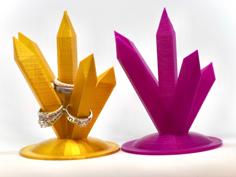 Crystal Ring Quintet 3D Printer Model