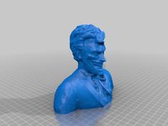 Joker Bust 3D Printer Model