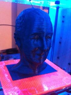 Walt Disney’s Head 3D Printer Model