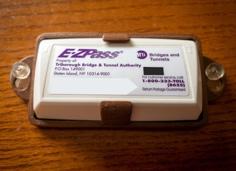 EZPass Toll Tag Holder For New Format V2 3D Printer Model