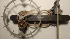 Bullzeye Clock 3D Printer Model