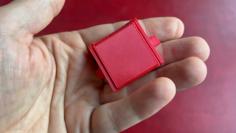 Mini MicroSD Card Case With Ejector 3D Printer Model