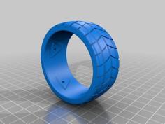 Touring RC Car Tires 1 3D Printer Model