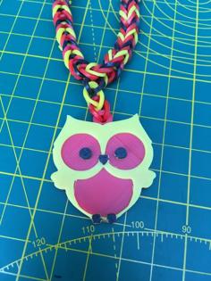 Owl Key Ring Keyring Charm Pendant Etc 3D Printer Model