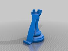 Smartphone/Tablet Holder Chess Rook 3D Printer Model