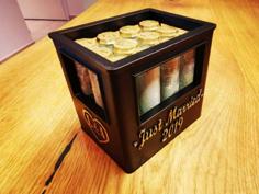 Beer Crate – Monetary Gift 3D Printer Model