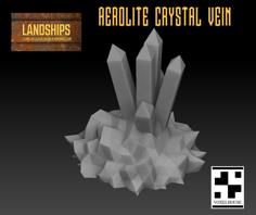 Aerolite Crystal Vein (6mm) 3D Printer Model