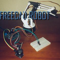 Robotic Arm 3D Printer Model