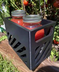 Mason Jar Carrier/Basket 3D Printer Model