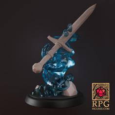 D&D Monsters – Flying Sword 3D Printer Model