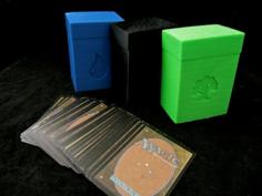 Magic The Gathering Mana Deck Boxes 3D Printer Model