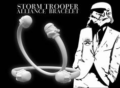 Storm Trooper Alliance Bracelet 3D Printer Model