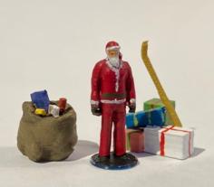 H0 Santa 3D Printer Model