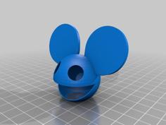 Deadmau5 Helmet For Dual Extrusion 3D Printer Model