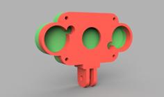 Raspberry Pi IR Camera Mount 3D Printer Model