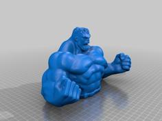 Hulk Piggy Bank 3D Printer Model