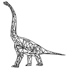 Brontosaurus 2D Wall Art 3D Printer Model