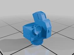 Royal Navy MRS3 Gun Director 3D Printer Model