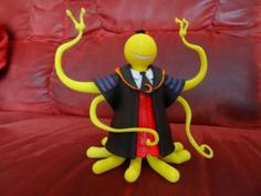 Koro Sensei HD Remix (2017) – Assassination Classeroom – Ansatsu Kyoushitsu 3D Printer Model