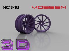 RC Rim 1/10 VOSSEN CVT Replica 3D Printer Model