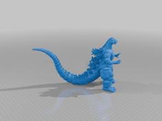 Godzilla Figurine (1989) 3D Printer Model