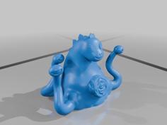 Chibi Biollante 3D Printer Model