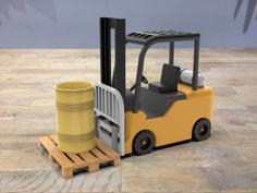 Forklift 3D Printer Model