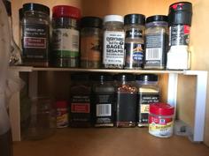 Spice Rack/ Shelf Leg 3D Printer Model