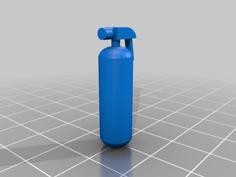 Fire Bottle 1/10 3D Printer Model