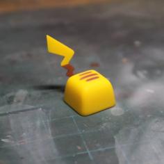 Pikachu Keycap 3D Printer Model