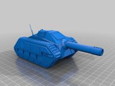 Viper King, Tank Destroyer 3D Printer Model