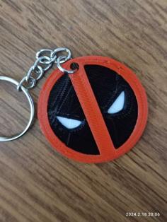 Deadpool Keychain 3D Printer Model