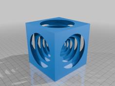 Concentric Cubes 3D Printer Model