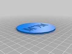 Mom Coaster 3D Printer Model