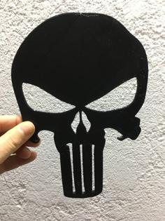 The PUNISHER Logo – Wall Art / Decoration 3D Printer Model