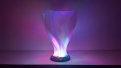 Unfolding Flower Vase Lampshade 3D Printer Model