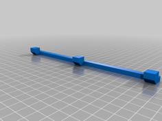 Under Desk Drawer Bracket 3D Printer Model