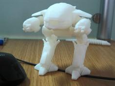 ED-209 ENFORCEMENT DROID From Robocop 3D Printer Model