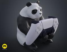 Cute Panda Controller Holder 3D Printer Model