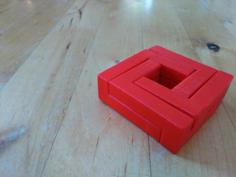 Hanayama Cube Puzzle 3D Printer Model