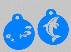 Dolphin Face Paint Stencils 3D Printer Model