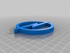 Opel Logo Stand 3D Printer Model