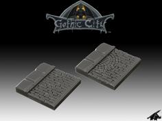 Tilescape GOTHIC CITY Street Tiles – Our New KICKSTARTER Is Now LIVE!!!! 3D Printer Model