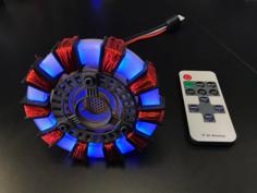 Iron Man Arc Reactor 3D Printer Model