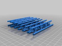 Micro-Crane: Structural Sections 3D Printer Model