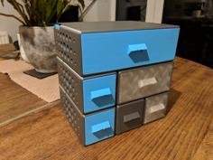 Yet More Customizable Drawers 3D Printer Model